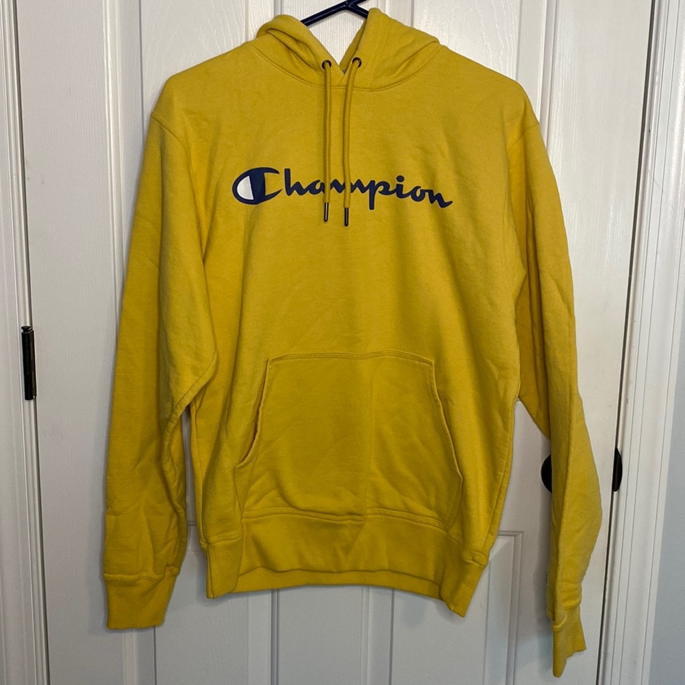 Yellow Champion Hoodie